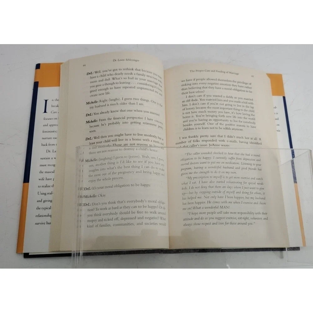 Proper Care and Feeding of Marriage by Laura Schlessinger 2007  
